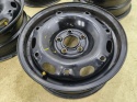 Felgi stalowe VW Polo IV 9n Fox Fabia I Ibiza III Toledo 02r.- 14 cali 5jx14 ET43 5x100 CH57,1 KOMPLET 6q0601027a