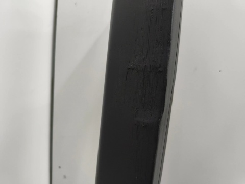 Nakładka progu VW CrossPolo Polo Cross V 6R 10-17r. prawa listwa progowa zewnętrzna rant błotnika prawy próg 6r0853860 6r0853818