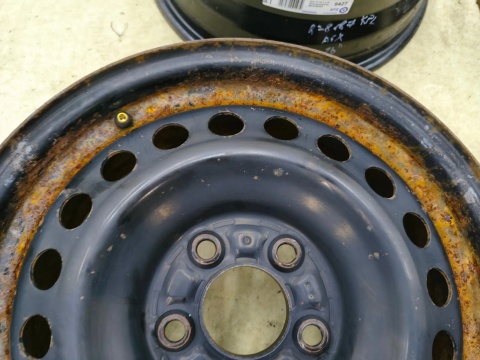 Felgi stalowe Mitsubishi ASX Lancer 8 VIII 07-17r. 16 cali 6,5jx16 ET46 5x114,3 CH67 KOMPLET Kromag 9427