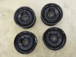 Felgi stalowe Nissan Qashqai I J10 06-13r. 16 cali 6,5jx16 5x114,3 ET40 CH66 r16 bez czujników ciśnienia KOMPLET r1-1740