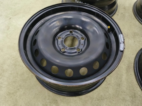 Felgi stalowe Nissan Qashqai I J10 06-13r. 16 cali 6,5jx16 5x114,3 ET40 CH66 r16 bez czujników ciśnienia KOMPLET r1-1740