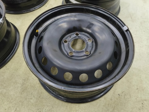 Felgi stalowe Nissan Qashqai I J10 06-13r. 16 cali 6,5jx16 5x114,3 ET40 CH66 r16 bez czujników ciśnienia KOMPLET r1-1740