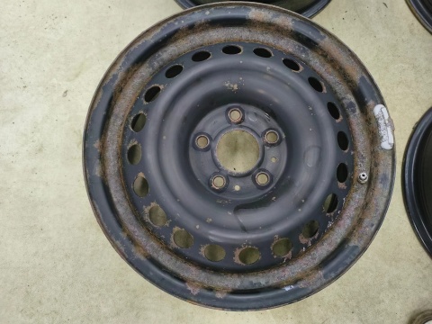Felgi stalowe Nissan Qashqai I J10 06-13r. 16 cali 6,5jx16 5x114,3 ET40 CH66 r16 z czujnikami ciśnienia KOMPLET 40300-4ea0b