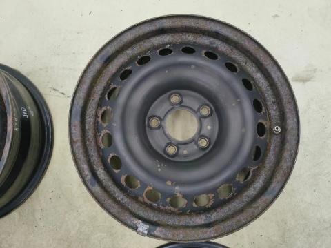 Felgi stalowe Nissan Qashqai I J10 06-13r. 16 cali 6,5jx16 5x114,3 ET40 CH66 r16 z czujnikami ciśnienia KOMPLET 40300-4ea0b