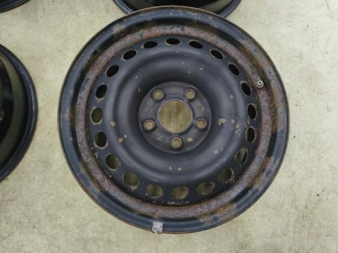 Felgi stalowe Nissan Qashqai I J10 06-13r. 16 cali 6,5jx16 5x114,3 ET40 CH66 r16 z czujnikami ciśnienia KOMPLET 40300-4ea0b