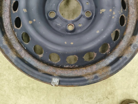 Felgi stalowe Nissan Qashqai I J10 06-13r. 16 cali 6,5jx16 5x114,3 ET40 CH66 r16 z czujnikami ciśnienia KOMPLET 40300-4ea0b