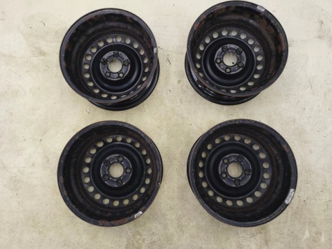 Felgi stalowe Nissan Qashqai I J10 06-13r. 16 cali 6,5jx16 5x114,3 ET40 CH66 r16 z czujnikami ciśnienia KOMPLET 40300-4ea0b