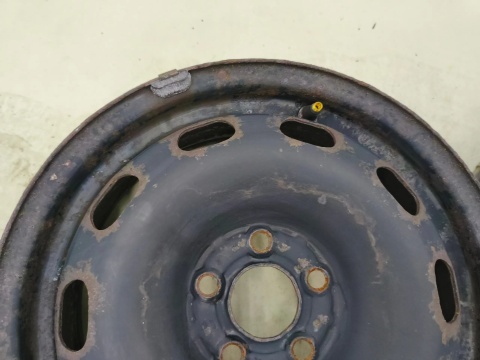Felgi stalowe VW Golf IV Audi A3 8L Octavia I Leon I 97-06r. 15 cali 6jx15 ET38 5x100 CH57,1 KOMPLET 1j0601027q