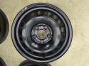 Felgi stalowe VW Golf Touran Caddy Octavia Leon 6jx15 5x112 ET47 CH 57,1 15 cali ORYGINALNE KOMPLET 1k0601027c
