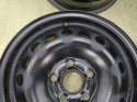 Felgi stalowe VW Golf Touran Caddy Octavia Leon 6jx15 5x112 ET47 CH 57,1 15 cali ORYGINALNE KOMPLET 1k0601027c