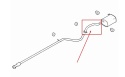 Wydech Fiat 500 12r.- NOWA rura wydechu do tłumika końcowego oryginalna 52023880 68403041aa