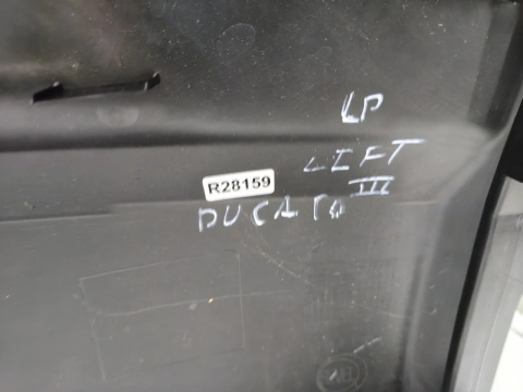 Zderzak przedni Fiat Ducato Jumper Boxer Movano C 14-23r. Lift narożnik lewy 1315092070
