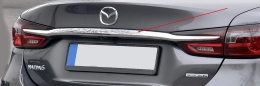 Listwa bagażnika Mazda 6 III GJ sedan LIFT 18-24r. tylna blenda CHROM nakładka klapy gbef-50854 gbef-50852