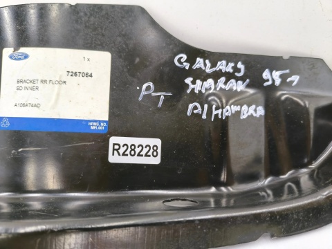 Poszycie VW Sharan 1 I Seat Alhambra Ford Galaxy Mk1 95-10r. NOWA reperaturka prawe tylne wzmocnienie pasa panel ORYGINALNE