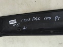 Nakładka progu VW CrossPolo Polo Cross V 6R 10-17r. prawa listwa progowa zewnętrzna rant błotnika prawy próg 6r0853860 6r0853818