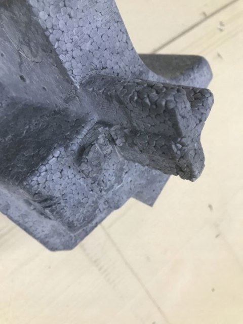 Absorber zderzaka FORD B-MAX tylny styropian belki pianka AV11-17A838-AA Absorber zderzaka FORD B-MAX tylny styropian belki pianka AV11-17A838-AA