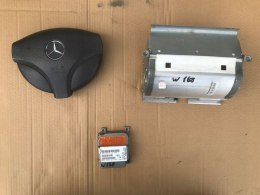 Airbag Mercedes W168 97-04r. Poduszka kierownicy deski sensor Komplet A-klasa