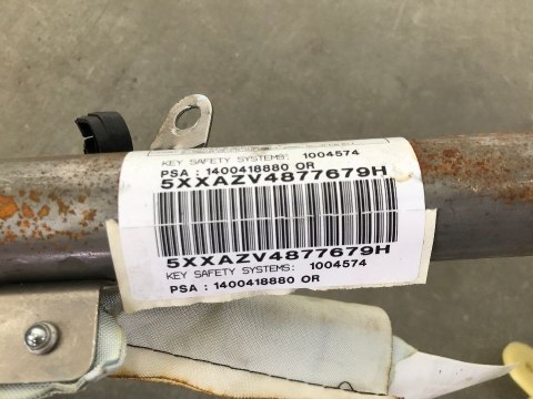 Airbag Peugeot 807 Citroen C8 Fiat Ulysse II Lancia Phedra Kurtyna powietrzna prawa 1400418880 Airbag Peugeot 807 Citroen C8 Fiat Ulysse II Lancia Phedra Kurtyna powietrzna prawa 1400418880