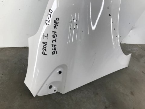 Błotnik Peugeot 208 I prawy przód przedni 12-20 9672971480 Błotnik Peugeot 208 I prawy przód przedni 12-20 9672971480