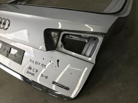 Klapa bagażnika Audi a6 c7 10-18 kombi z listwą chrom Klapa bagażnika Audi a6 c7 10-18 kombi z listwą chrom