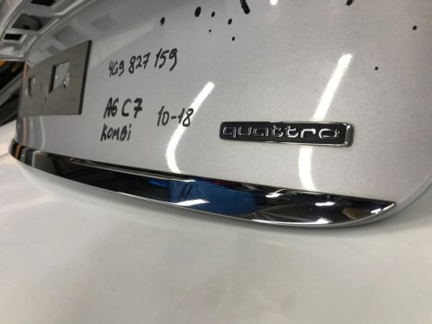 Klapa bagażnika Audi a6 c7 10-18 kombi z listwą chrom Klapa bagażnika Audi a6 c7 10-18 kombi z listwą chrom
