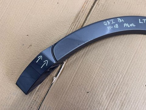 Listwa Audi q3 I 8u 11-18 nakładka lewego tylnego błotnika plastik 8u0853817b Listwa Audi q3 I 8u 11-18 nakładka lewego tylnego błotnika plastik 8u0853817b