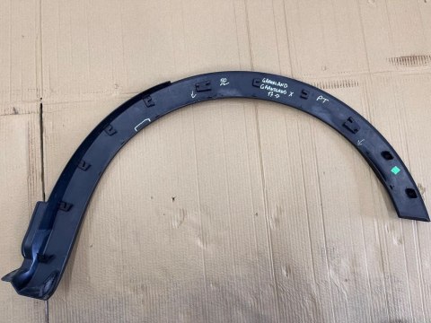 Listwa Opel grandland grandland x 17- nakładka prawego tylnego błotnika plastik Listwa Opel grandland grandland x 17- nakładka prawego tylnego błotnika plastik