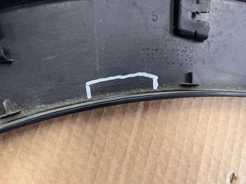 Listwa Opel grandland grandland x 17- nakładka prawego tylnego błotnika plastik Listwa Opel grandland grandland x 17- nakładka prawego tylnego błotnika plastik