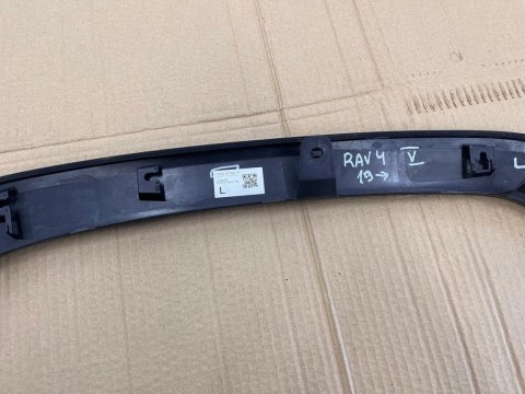 Listwa Toyota rav 4 V 5 19- nakładka lewego przedniego błotnika plastik 75602-42160-00 Listwa Toyota rav 4 V 5 19- nakładka lewego przedniego błotnika plastik 75602-42160-00