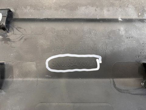 Listwa VW tiguan 1 I 5n0 07-16 nakładka lewych przednich drzwi plastik 5n0854939a Listwa VW tiguan 1 I 5n0 07-16 nakładka lewych przednich drzwi plastik 5n0854939a