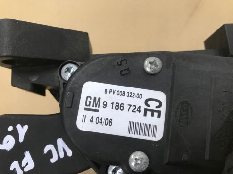 Pedał gazu Opel Vectra C Signum potencjometr 9186724 Pedał gazu Opel Vectra C Signum potencjometr 9186724