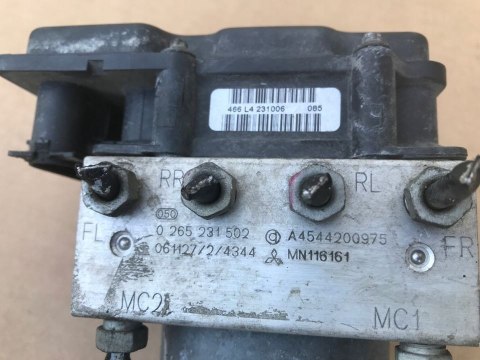 Pompa ABS Mitsubishi Colt 6 VI Smart 04-12r 0265231502 Pompa ABS Mitsubishi Colt 6 VI Smart 04-12r 0265231502