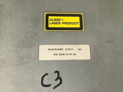 Radio CITROEN C3 I Peugeot 307 zmieniarka czytnik dvd CD moduł BLAUPUNKT na 5 płyt 96365979XT Radio CITROEN C3 I Peugeot 307 zmieniarka czytnik dvd CD moduł BLAUPUNKT na 5 płyt 96365979XT