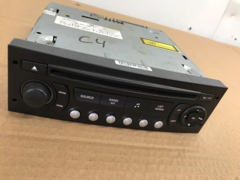 Radio Citroen C4 I 04-10r czytnik dvd tuner BLAUPUNKT 9659138977 Radio Citroen C4 I 04-10r czytnik dvd tuner BLAUPUNKT 9659138977