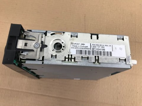 Radio Citroen C4 I 04-10r czytnik dvd tuner BLAUPUNKT 9659138977 Radio Citroen C4 I 04-10r czytnik dvd tuner BLAUPUNKT 9659138977