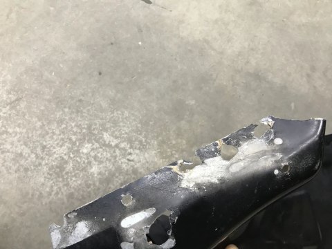 Ślizg Audi a3 8p wspornik lewego błotnika lewy błotnik