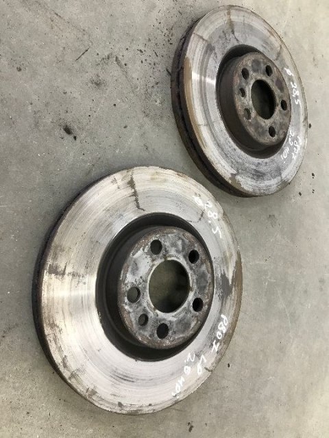 Tarcze hamulcowe Peugeot 807 przednie 285mm. komplet Tarcze hamulcowe Peugeot 807 przednie 285mm. komplet