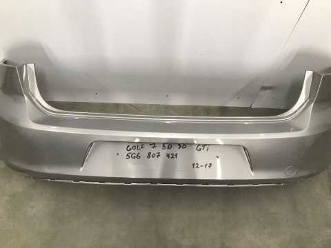 Zderzak tylny Vw Golf 7 VIII 5D 3D HB 12-17 przedlift 5G6807421 Zderzak tylny Vw Golf 7 VIII 5D 3D HB 12-17 przedlift 5G6807421
