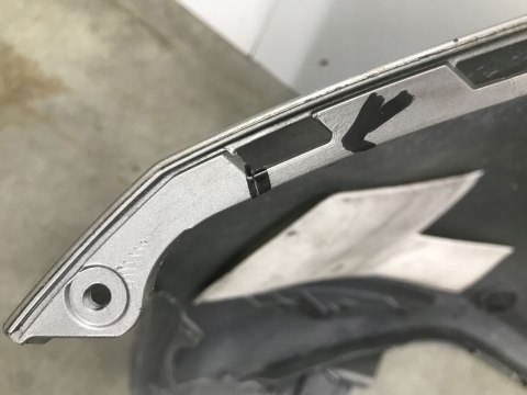 Zderzak tylny Vw Golf 7 VIII 5D 3D HB 12-17 przedlift 5G6807421 Zderzak tylny Vw Golf 7 VIII 5D 3D HB 12-17 przedlift 5G6807421