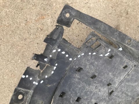 Nadkole Bmw 5 F10 F11 lewe przednie przednia część 7186727 Nadkole Bmw 5 F10 F11 lewe przednie przednia część 7186727
