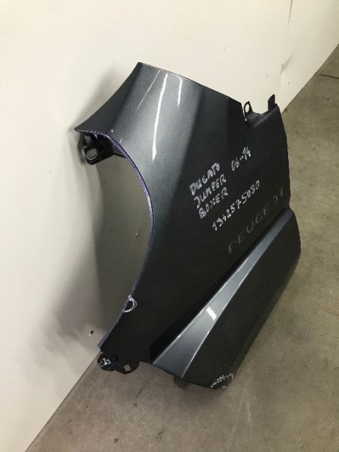 Błotnik Fiat Ducato 3 III Citroen Jumper 2 II Peugeot Boxer 2 II lewy przedni 2006-2014r. przedlift 1342575080 Błotnik Fiat Ducato 3 III Citroen Jumper 2 II Peugeot Boxer 2 II lewy przedni 2006-2014r. przedlift 1342575080