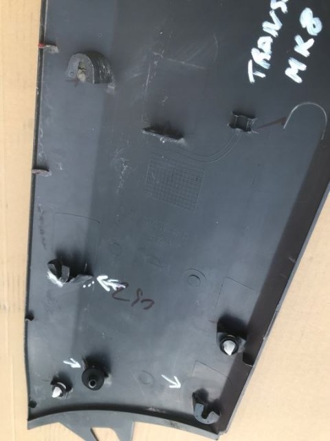 Listwa Ford Transit MK7 dolna boczna lewa tylna nakładka karoserii przed tylnym kołem 14-19r. bk31-v29397 Listwa Ford Transit MK7 dolna boczna lewa tylna nakładka karoserii przed tylnym kołem 14-19r. bk31-v29397