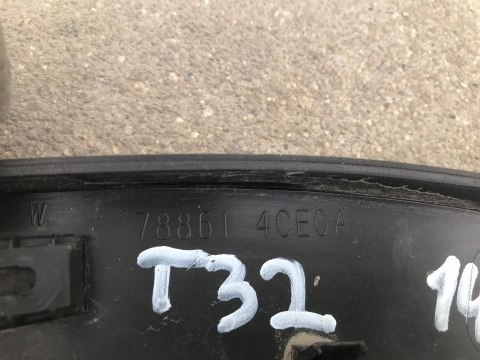 Listwa Nissan X-trail T32 rant nadkola błotnika lewa tylna nakładka 2013-2021r. 788614CE0A Listwa Nissan X-trail T32 rant nadkola błotnika lewa tylna nakładka 2013-2021r. 788614CE0A